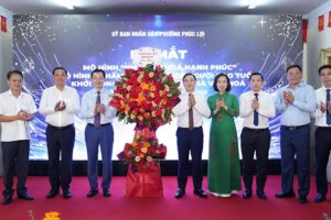 Phường Phúc Lợi ra mắt mô hình “Nhà văn hóa hạnh phúc” và “Chăm sóc sức khỏe người cao tuổi”