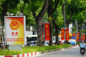 Hà Nội triển khai trang trí, tuyên truyền cổ động trực quan chào mừng 81 năm Cách mạng Tháng Tám thành công và Quốc khánh 2/9