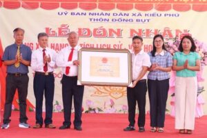 Kiều Phú: Lễ đón Bằng công nhận Di tích lịch sử – văn hóa Đền Đống Linh