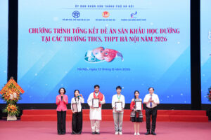 Chương trình tổng kết Sân khấu học đường Hà Nội năm 2026: Từ lớp học đến sân khấu