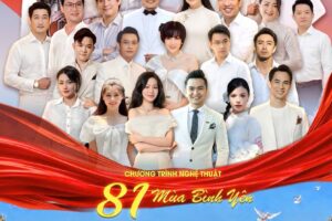 “81 mùa bình yên” – chương trình nghệ thuật thực cảnh đặc sắc bên Hồ Hoàn Kiếm