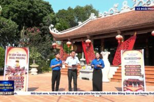 Xã Đoài Phương lan tỏa giá trị di sản văn hóa trên nền tảng số
